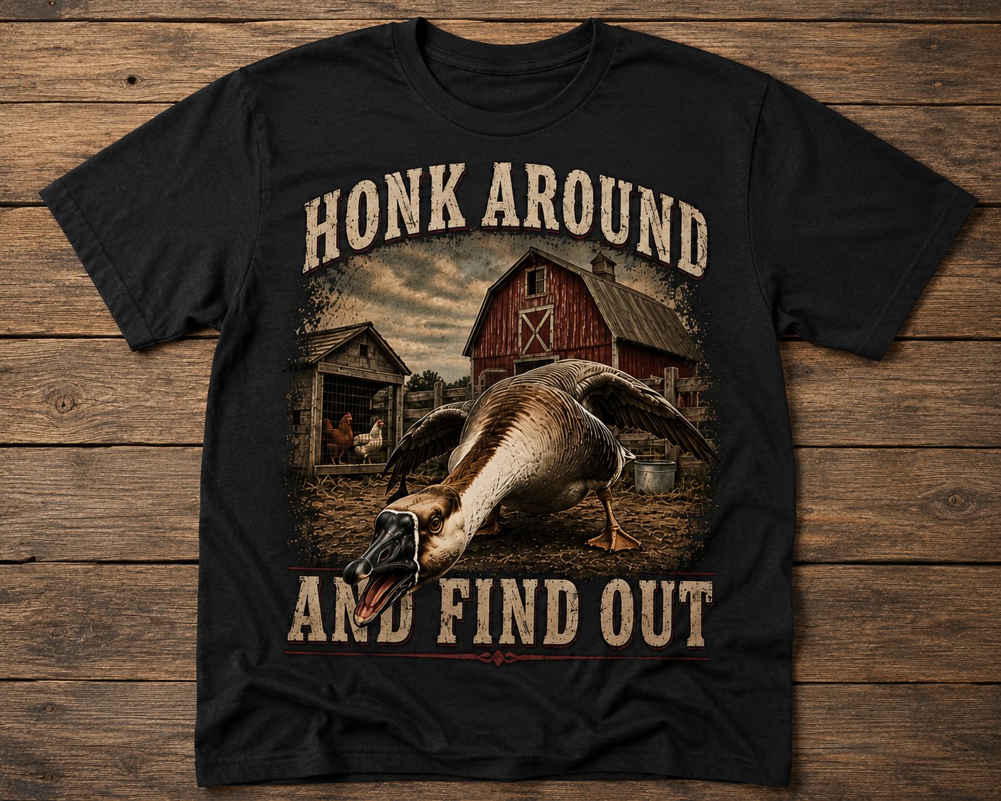 Honk Around and Find Out shirt mockup